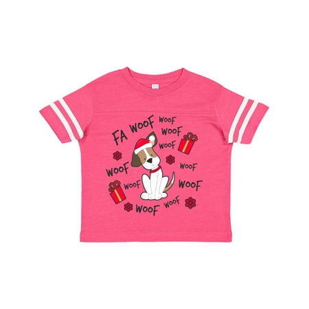 

Inktastic Dog Christmas Music with Santa Hat Gift Toddler Boy or Toddler Girl T-Shirt