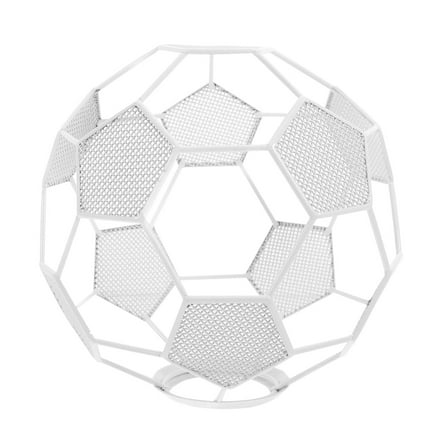 WHAMVOX  Lamp Shades for Floor Lamps Metal Cage Ceiling Hollow White