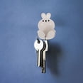 thumbnail image 4 of Miangastore 5pcs Plug Holder Cartoon Power Plug Hook Wall Adhesive Charger Hook Plug Hook, 4 of 8