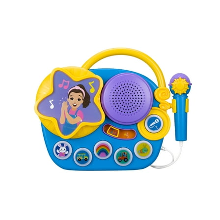 Ms. Rachel Karaoke Microphone Sing-Along Musical Boombox, Child Electronic Learning Systems for 18  Months