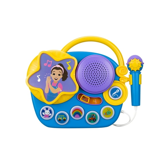 Ms. Rachel Karaoke Microphone Sing-Along Musical Boombox, Child Electronic Learning Systems for 18  Months