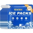 thumbnail image 1 of Packs de Hielo LINSIRON Cooler 12Pzas Mejora 2025 Reutilizables 48h, 1 of 8