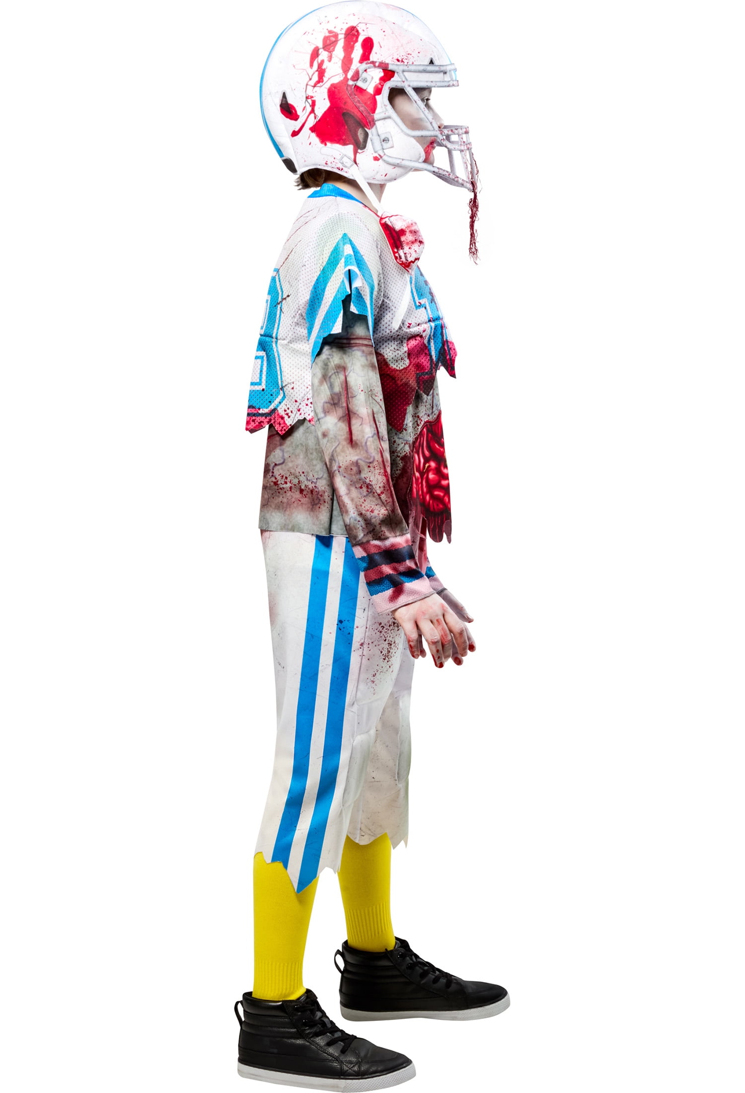 Zombie Football Player Halloween Costume for Children, Boy's Size M (8), by Way to Celebrate