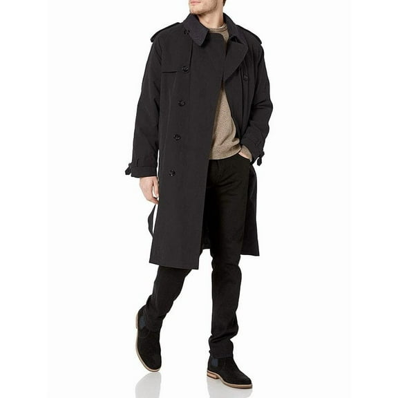 London Fog - Iconic Trench - Black, 40S
