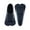 Navy, variant on Swim Training Fins Soft Silicone Lap Swimming Short Floating Flippers with Mesh Bag for Kids Adult Men Women