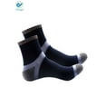 thumbnail image 4 of Deago 1 Pairs Men's Cotton Cushion Crew Socks Moisture Wicking Athletic Socks for Sport Walking Running Hiking (Navy), 4 of 8