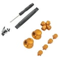 thumbnail image 3 of D Pad Remplacements Kits, Concave et Convexe Conception Game Controller Boutons Réparation Kit Réduire la Fatigue du Pouce Confortable Pratique pour Game Controller Or, 3 of 8