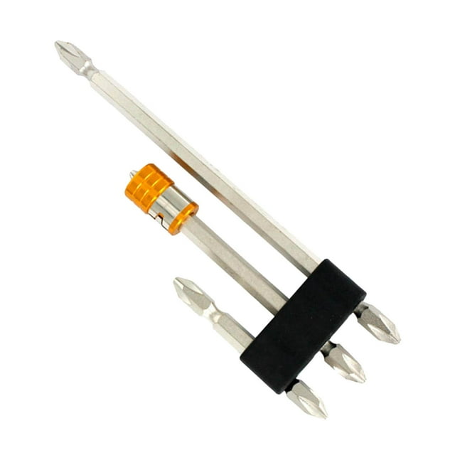 S SERENABLE Cross Head Screwdriver Bit Set Anti Slip Screw Extractor PH2 Screwdriver Bit 4Pcs