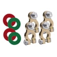 thumbnail image 4 of Miulika 4Pcs Car Battery Terminals Connector M8 Battery Cable Ends Round Post Clamp for, 4 of 9