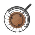 thumbnail image 3 of Soporte para cápsulas de café en forma de taza, cesta de almacenamiento para cápsulas de café, mostrador, barra de café, mesa, cocina, sala de estar, negro sin palabras, 3 of 10
