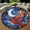 Cardinal9, variant on Round Area Rug, Gingerbread Man Art Design Non-Slip Floor Mat, Soft Washable Carpet for Living Room Bedroom Decor 24 Inch