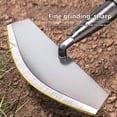 thumbnail image 4 of Garden Cleaning Shovel Hoes, Heavy Duty Multifunctional Flat Shovel, Manual Weeder Metal Floor Scraper Garden Tool for Lawn Digging, Weeding, Scraping, Ice Remove, 4 of 9