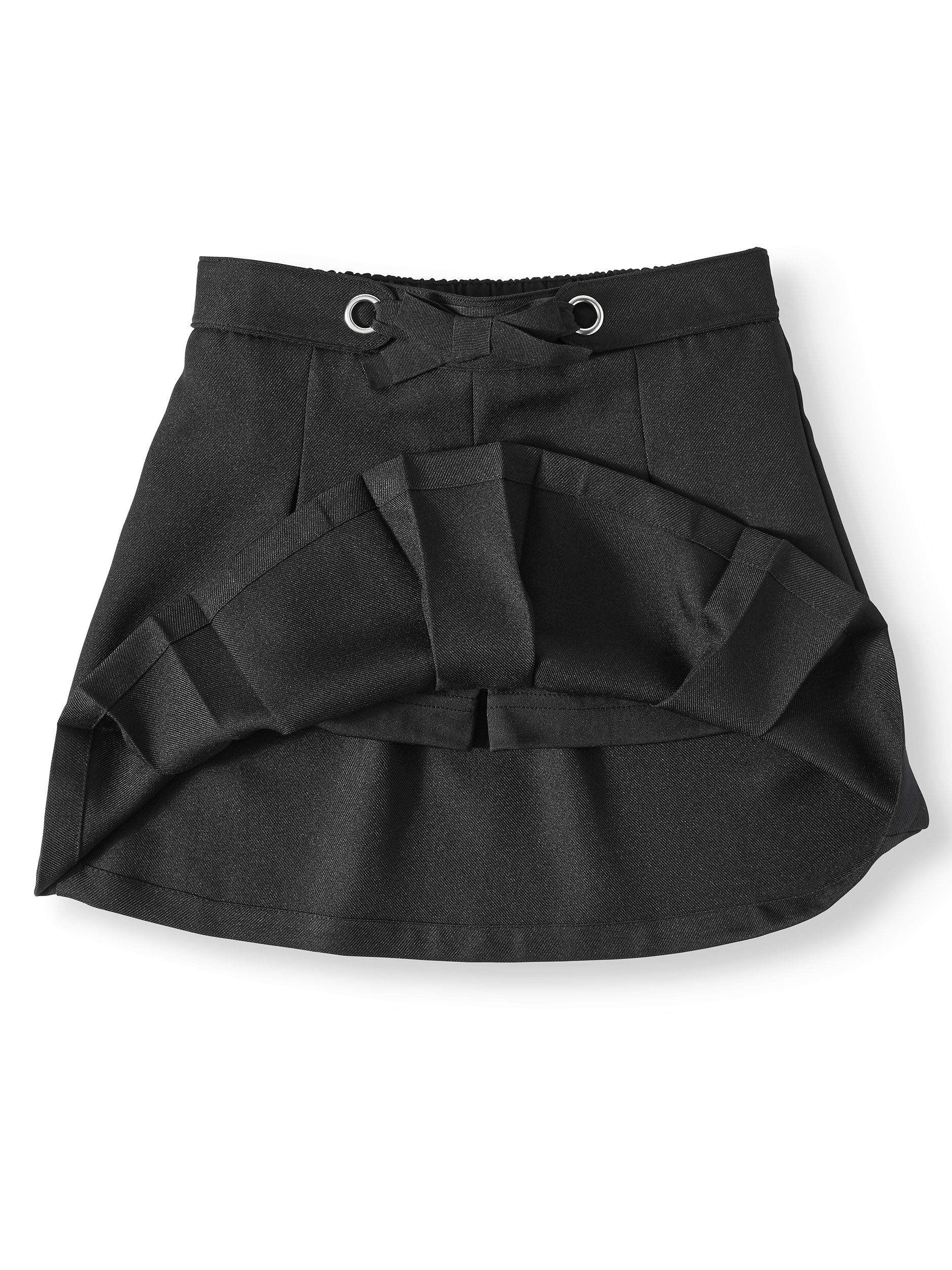 Wonder Nation Girls School Uniform Bow Scooter Skirt, Sizes 4-16 & Plus - image 2 of 3