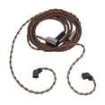 thumbnail image 4 of Earphone Upgrade Cable, Oxygen Free Copper 47.2in Stable High Resolution Replacement Earphone Cable  for AS06 for ZS3, 4 of 8
