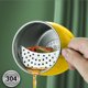 thumbnail image 4 of Aparatos de cocina, Accesorios de cocina, Utensilios de cocina, Utensilios de cocina, Taza de media luna de acero inoxidable 304, Taza de alto valor, Taza separadora de escoria, Taza de té, Taza de ac, 4 of 8