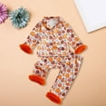 thumbnail image 2 of THJRPQJFD Toddler Girl Halloween Outfit Fall Outfit Toddler Boy Baby Onesie Costume Christmas Outfit Girls Clothes Size 7-8 Trendy Clothes for Teen, Orange 6-12 Months, 2 of 4