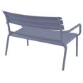 thumbnail image 3 of Compamia Paris Outdoor Bench Dark Gray, 3 of 6