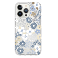 thumbnail image 1 of KSIPH224FFDB Protective Hardshell Case iPhone 14 Plus Flower Fields/Dusty Blue/Silver Foil/Gold Foil, 1 of 1