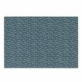 thumbnail image 1 of Dragonfly Cutting Board, Tropical Wildlife Pattern Japanese Style Oriental Nature Inspired Pattern, Decorative Tempered Glass Cutting and Serving Board, Small Size, Slate Blue White, by Ambesonne, 1 of 1