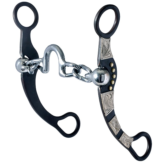 Lorina Low Port Pelham Bit – 5 Inch Silver Horse Bit