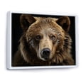 thumbnail image 2 of Designart "Ursine Likeness" Animals Floater Framed Canvas Art Print, 2 of 7