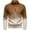 Brown, variant on ZCFZJW Men's Cardigan Sweater Full Zip up Tie Dye Gradient Color Print Long Sleeve Basic Cable Knitted V-Neck Button Sweater Tops Fashion Ombre Jackets Dark Gray M
