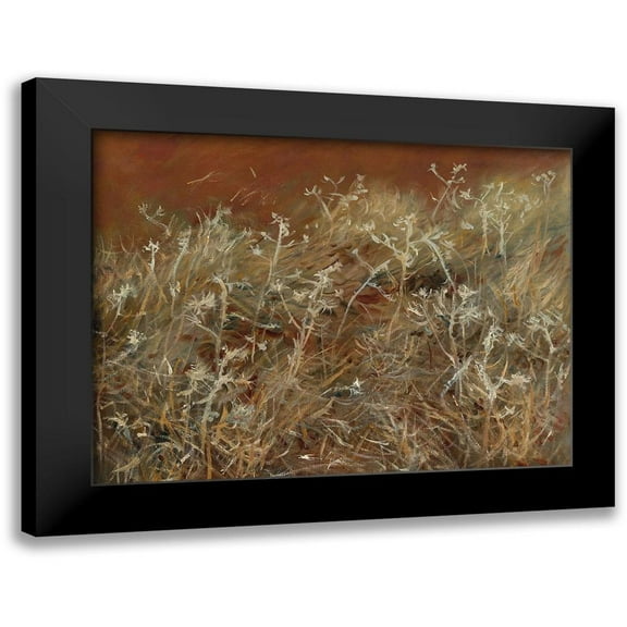 Sargent, John Singer 14x12 Black Modern Framed Museum Art Print Titled - Thistles