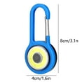 thumbnail image 3 of Led Carabiner Flashlight, Mini Clip-on Light with 3 Modes, High Lumen & Wide Beam for Backpacks, Tents, and Outdoor Night Activities, Essential Gear for Hiking, Camping, and Emergency Kits, 3 of 6