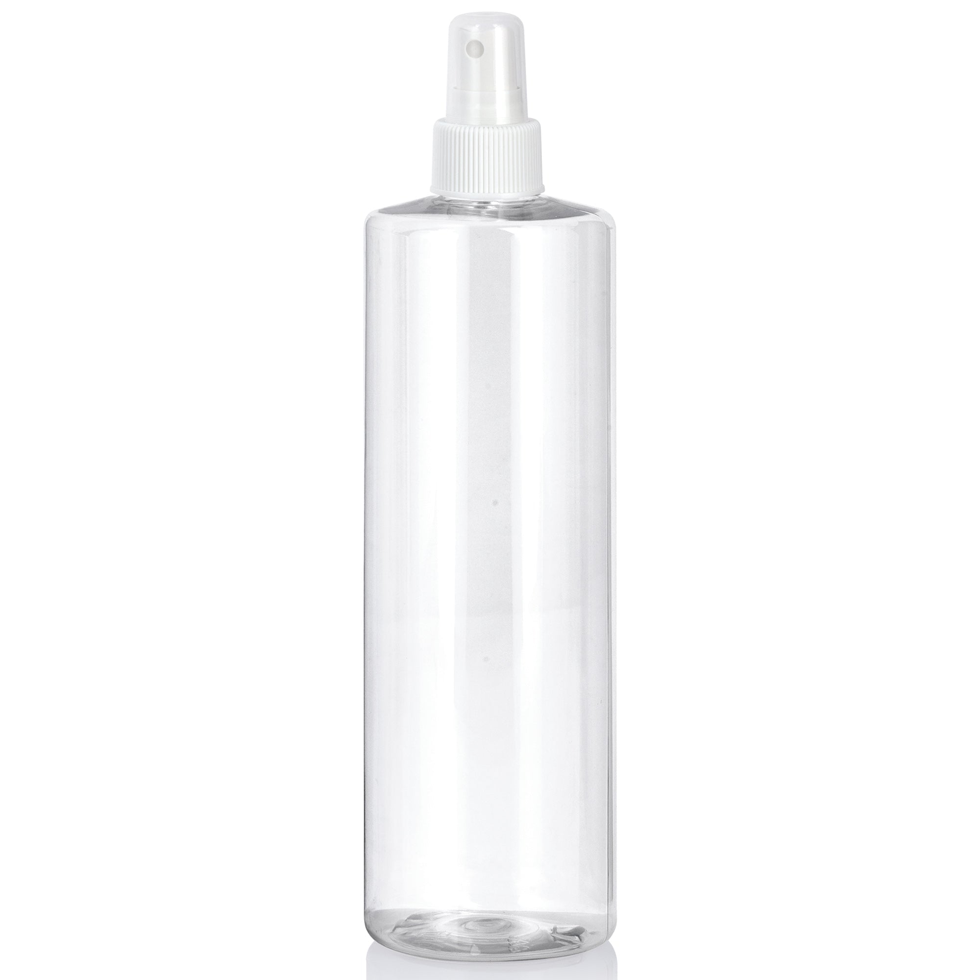 5.5 oz. (8 oz. Honey Weight) Cylinder PET Clear Sauce Bottle with