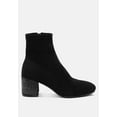 thumbnail image 7 of Chena Rhinestones Embellished Block Heel Boots, 7 of 7