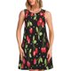 thumbnail image 1 of Balery Sweet Red Cherry Vestidos de verano para mujer con estampado: vestido holgado sin mangas, vestido playero informal y cómodo para días calurosos., 1 of 7