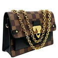 thumbnail image 4 of Pre-Owned Louis Vuitton Vavin PM Damier Ebene Chain Crossbody Bag Black, 4 of 16