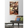thumbnail image 2 of Attack on Titan: Season 3 - Key Art Wall Poster with Wooden Magnetic Frame, 22.375" x 34", 2 of 3