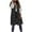 Black#long down vest for women sleeveless, variant on Brnmxoke Puffer Vest for Women Outerwear,Womens Long Puffer Vest Women's Down Coats & Jackets Winter Coats Sleeveless Warm Zip Up Jacket Best Outerwear