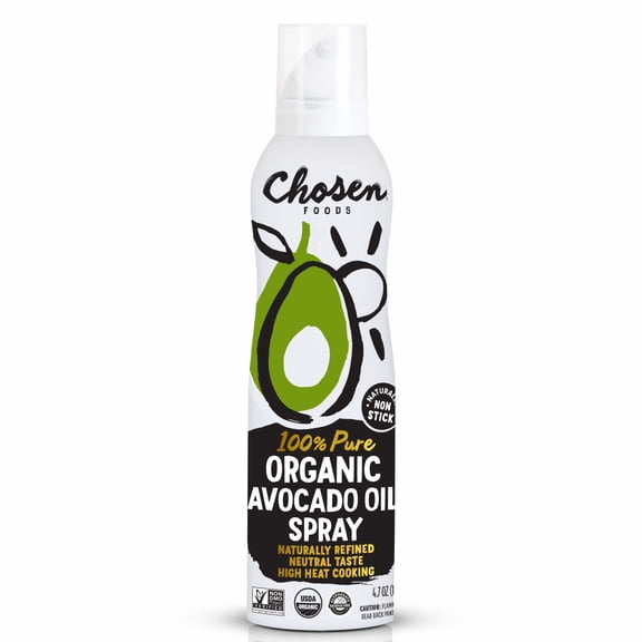 Chosen Foods 100% Pure Organic Avocado Oil Spray, 4.7 fl. oz.