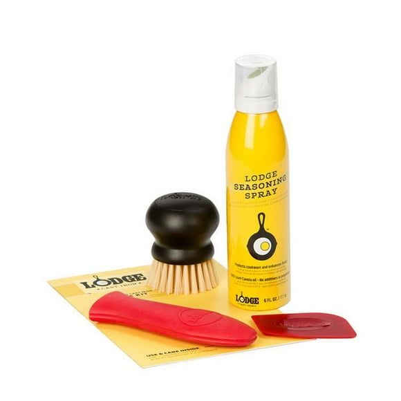 Lodge Seasoned Cast Iron Care Kit