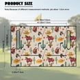 thumbnail image 7 of Yuyamidu Cactus Golf Cart Seat Covers with Pockets Western Horse Golf Seat Covers for Cart for 2 Passenger Seats Breathable Club Car Accessories Protect Your Golf Cart, 7 of 7