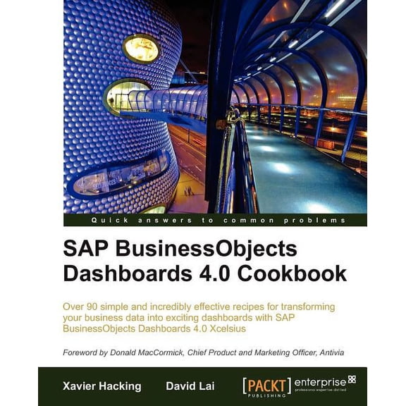 SAP Businessobjects Dashboards 4.0 Cookbook, (Paperback)