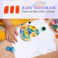 thumbnail image 3 of RENACLIPY 5Pcs Heart Canvas Panels Cotton White for Painting, 3 of 7