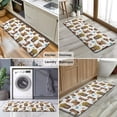 thumbnail image 6 of Highland Cow Barrel Boot Butterfly Pattern Kitchen Rug Mat,Kitchen Runner Rugs Non Skid Washable,Decorative Kitchen Floor Mats for Kitchen,Sink,Laundry,17"x47.2", 6 of 7