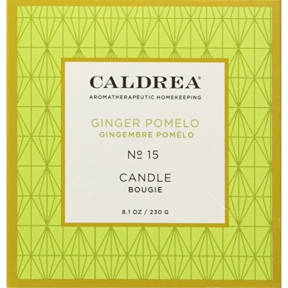 Caldrea Candle, Ginger Pomelo, 8.1 oz