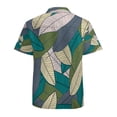 thumbnail image 3 of High Quality Hawaiian Shirts for Men Short Sleeve Aloha Beach Shirt Floral Summer Casual Button Down Shirts Blouses AOQGKA, 3 of 7