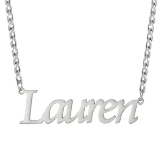 Cuban Cable Chain Personalized Custom Name Necklace Bold Curb Jewelry