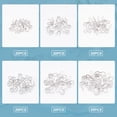 thumbnail image 4 of 1 Box 120Pcs 6 Style 304 Stainless Steel Ball Chain Connectors Stainless Steel Color 10~28x4~14 Hole: 2~10 Fit for 4.5~10mm 20pcs/style, 4 of 6