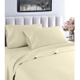 thumbnail image 2 of Regency Club Oxford 600 Thread Count 100% Cotton Solid Sheet Set (California King, Ivory), 2 of 4