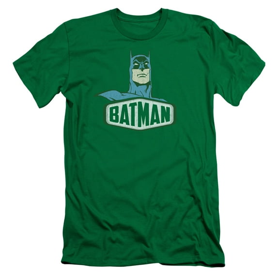 Dco/Batman Sign S/S Adult 30/1 T-Shirt Kelly Green