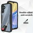 thumbnail image 5 of Elegant Choise Case with Built-in Screen Protector Full Cover for Samsung Galaxy A15 5G, Black, 5 of 12