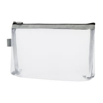 weibbin Mini Zipper Mesh Bags - Nylon Makeup Organizer Portable Travel Cosmetic Pouch Kit Beauty Accessories Holder Bag Storage Coin Purse for Small Items Key Lipstick Credit Card