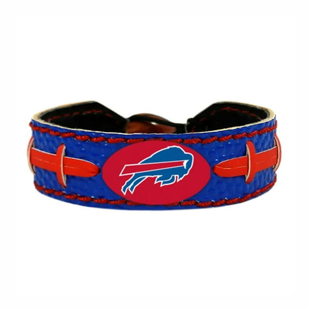 NFL Buffalo Bills Équipe Couleur Gamewear Bracelet de Football en Cuir