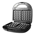 thumbnail image 1 of Sandwichera Tostadora Waffle Maker 750W Eléctrica Antiadherente Revestida para, 1 of 9